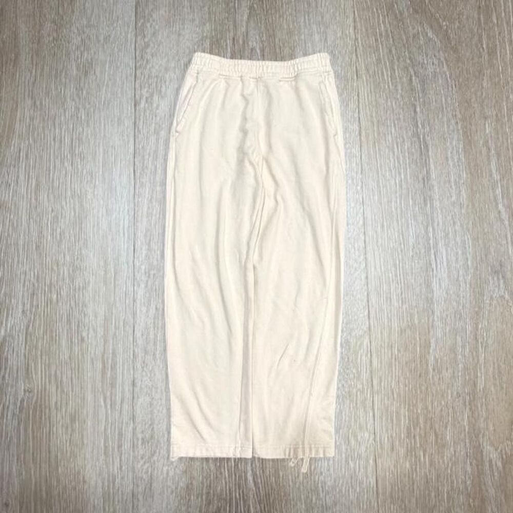 American-eagle Women's Cream and Tan Joggers-tracksuits
